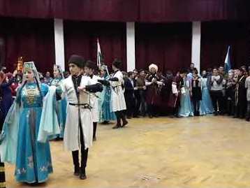 Folk dance North Ossetia